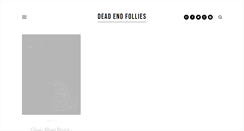 Desktop Screenshot of deadendfollies.com